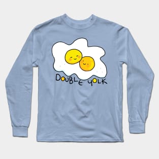 Double Yolks - The Egg Lovers Long Sleeve T-Shirt